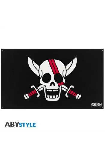 One Piece - Flag "Red Hair Pirates" (70X120) - slika proizvoda