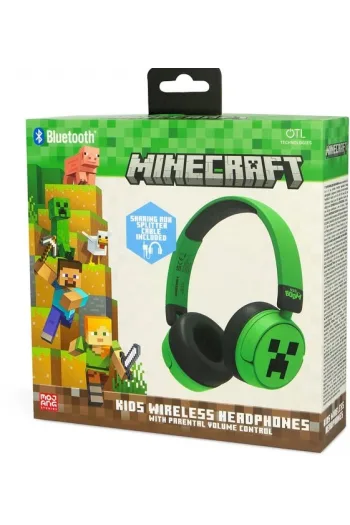 OTL Kids Wireless Headphones Minecraft Creeper - slika proizvoda