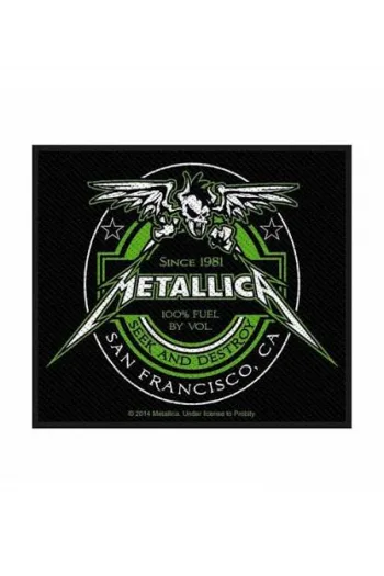 Metallica - Beer Label prišivak - slika proizvoda