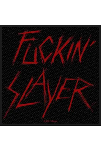 Slayer - Fuckin Slayer prišivak - slika proizvoda
