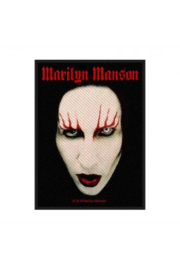 Marilyn Manson - Face prišivak - slika proizvoda