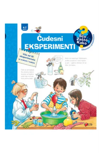 Čudesni eksperimenti (Slikovnica) - naslovnica
