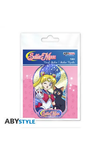 Sailor Moon - Individual Vinyl Sticker - Sailor Moon & Luna - slika proizvoda
