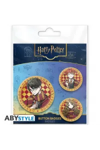 Harry Potter - Badge Pack - Harry, Hermione & Ron - slika proizvoda