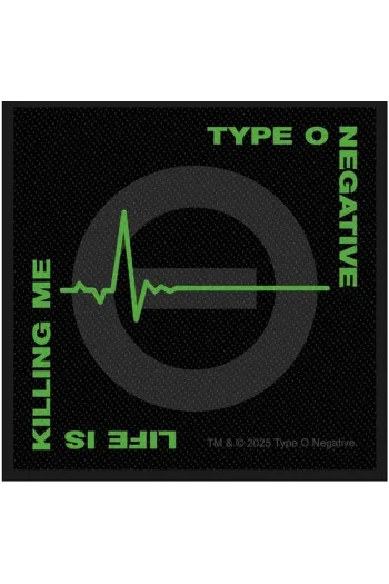 Type O Negative - Life Is Killing Me prišivak - slika proizvoda