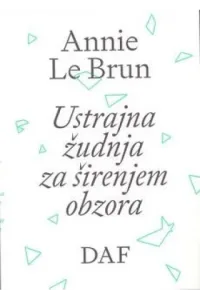 Ustrajna žudnja za širenjem obzora - naslovnica