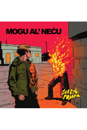 Šarena pojava - Mogu al' neću LP - omot