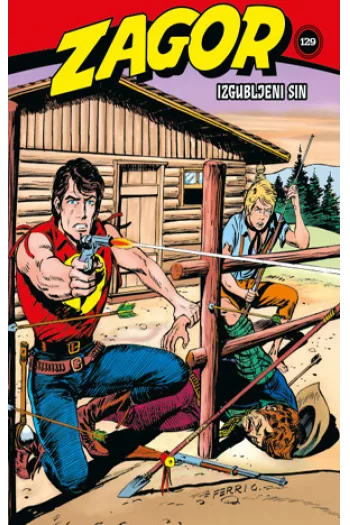 Zagor kolor 129 (Strip) - naslovnica