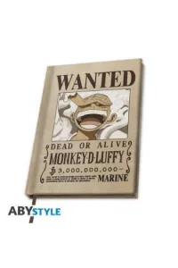 One Piece - A5 Notebook "Wanted Luffy Wano" - slika proizvoda