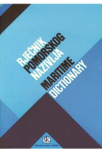 Hrvatsko-engleski rječnik pomorskog nazivlja - naslovnica