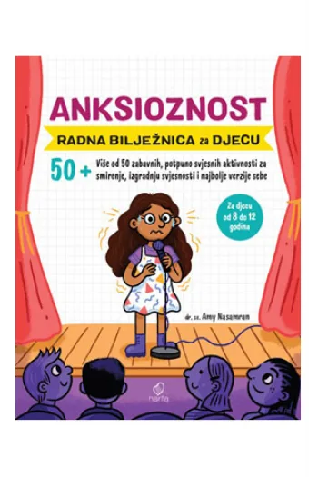 Anksioznost - radna bilježnica za djecu - naslovnica