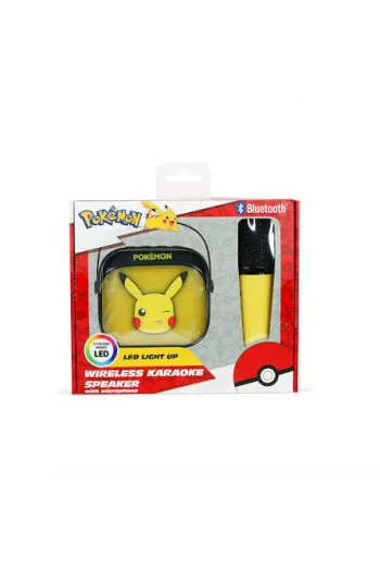 OTL Pikachu PopSing Led Light Up Wireless Karaoke Speaker With Mirophone Pokemon - slika proizvoda