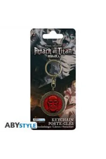 Attack On Titan - Keychain - Colossal Titan Medallion - slika proizvoda