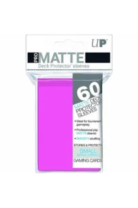 UP - Small Sleeves: Bright Pink [Matte] (60 Sleeves) - slika proizvoda
