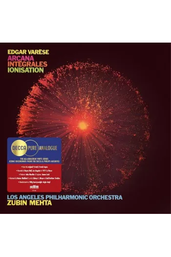 Zubin Metha, Los Angeles Philharmonic - Varese: Arcana, Integrales, Ionisation LP - omot