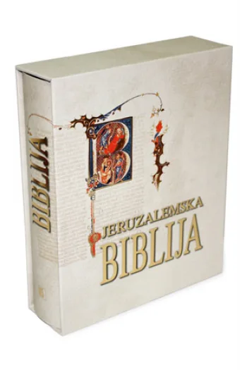 Jeruzalemska Biblija - talijanski uvez - naslovnica