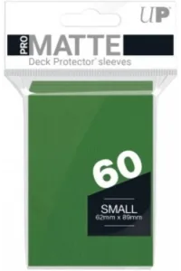 UP - Small Sleeves: Green [Matte] (60 Sleeves) - slika proizvoda
