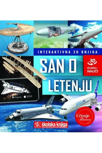 San o letenju - interaktivna 3D knjiga - naslovnica
