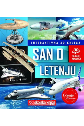 San o letenju - interaktivna 3D knjiga - naslovnica