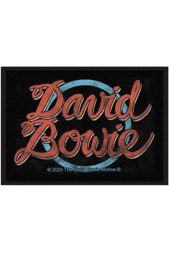 David Bowie - Logo prišivak - slika proizvoda