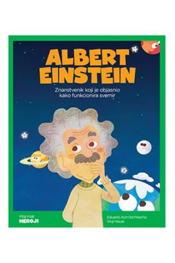 Moji mali heroji: Albert Einstein (Slikovnica) - naslovnica