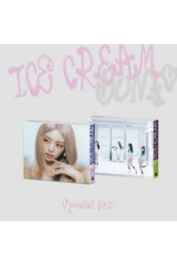 Itzy - Ice Cream (Special Ver.) [B Ver.] CD - omot