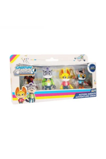 Creature Cases - Pomična Figurica 4Pk - slika proizvoda