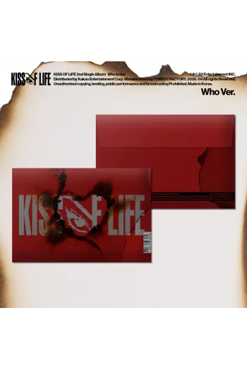 Kiss Of Life - Who Is She (Who Ver.) CD - omot