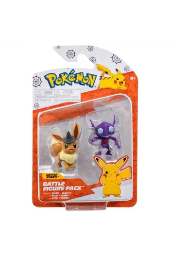 Pkm: Pokemon Figurica "Battle Figure" 2Pk - Halloween Eevee And Sableye W1 - slika proizvoda