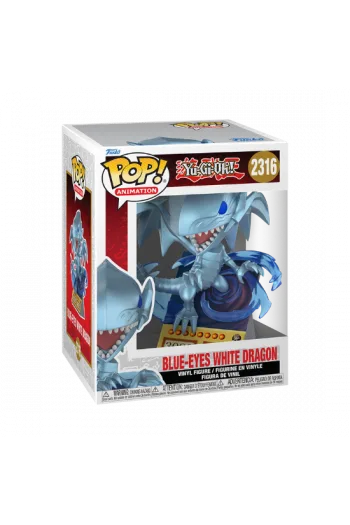 Funko Pop Premium: Yu-Gi-Oh! - Blue-Eyes White Dragon (Card) - slika proizvoda