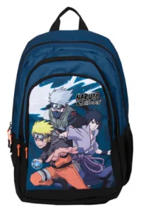 Ruksak Naruto Shippuden plavi 3 zipa  32x44x20cm P6 NETTO - slika proizvoda