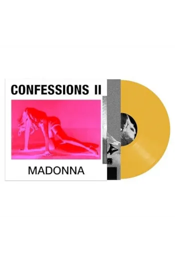 Madonna - Confessions II - Amazon Exclusive Yellow Vinyl LP - omot