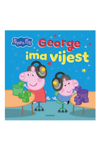 Peppa Pig: George ima vijest (Slikovnica) - naslovnica