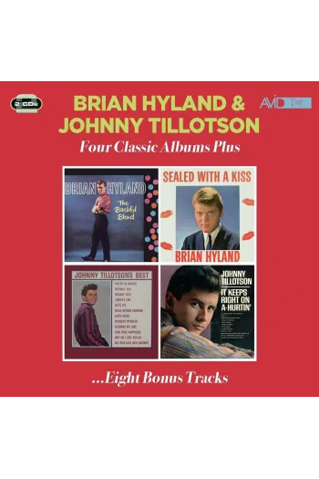 Brian Hyland, Johhny Tillotson - Four Classic Albums Plus CD - omot