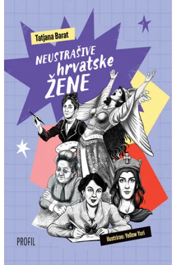 Neustrašive hrvatske žene - naslovnica