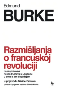 Razmišljanja o francuskoj revoluciji - naslovnica