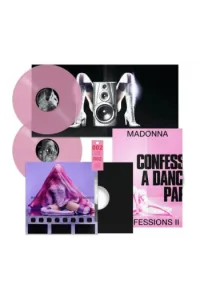 Madonna - Confessions II - 16 Tracks Translucent Pink Vinyl edition LP - omot