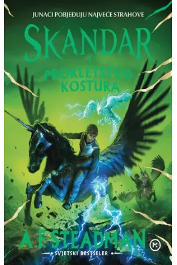 Skandar i prokletstvo kostura - naslovnica