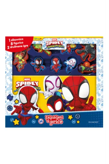 Spidey i njegovi čudesni prijatelji: Zaljubljeni u priče (Slikovnica) - naslovnica