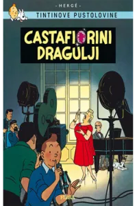 Tintin: Castafiorini dragulji (Strip) - naslovnica