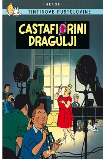 Tintin: Castafiorini dragulji (Strip) - naslovnica