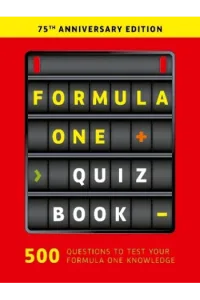 Formula 1 Quiz Book 75th Anniversary edition - naslovnica