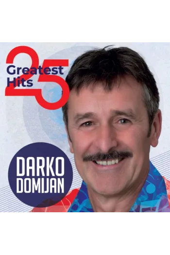 Darko Domijan - 25 Greatest hits LP - omot