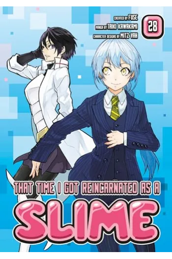That One Time I got Reincarnated as a Slime, Vol. 28 (Manga) - naslovnica