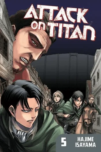 Attack on Titan, Vol. 05 (Manga) - naslovnica