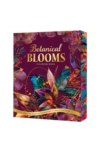 Botanical Blooms Coloring Book: Over 150 Pages of Enchanting Florals to Color - naslovnica