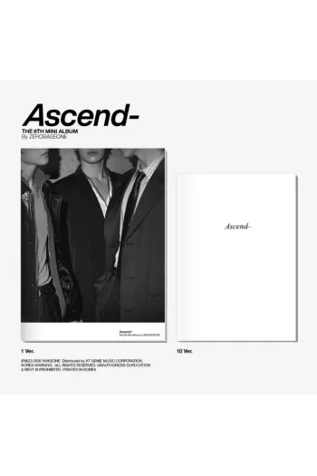 Zerobaseone - Ascend- (1 / 10 Ver.) [10 Ver.] CD - omot