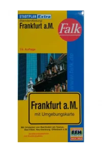 Plan grada Frankfurt - naslovnica