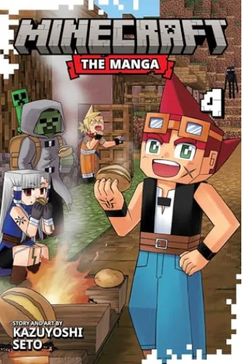 Minecraft: The Manga, Vol. 4 - naslovnica