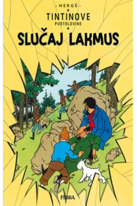 Tintin: Slučaj Lakmus (Strip) - naslovnica